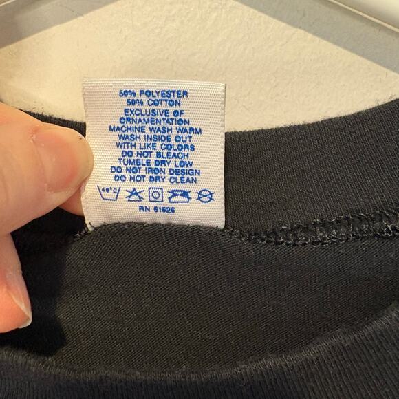 Vtg Velva Sheen Cincinnati Steamboat Black Tshirt Single Stitch‎ Large Ohio USA - Picture 4 of 7